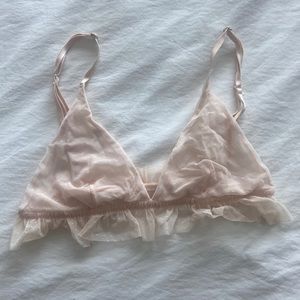 Y. A. S. Frill Bralette never worn